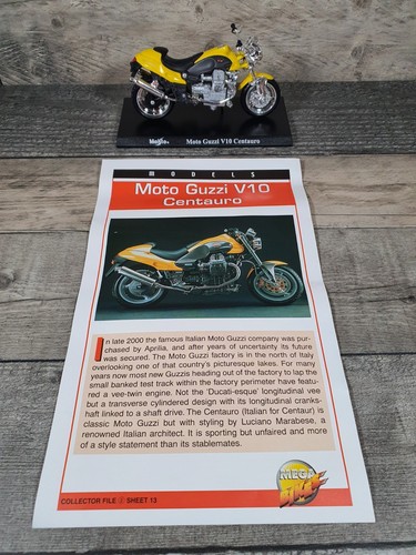 Maisto moto guzzi - maisto, v10