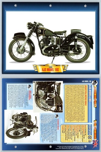 Ajs model 18s 1950 classic - ajs,