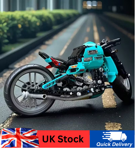 High tech classic motorbike - high-tech,