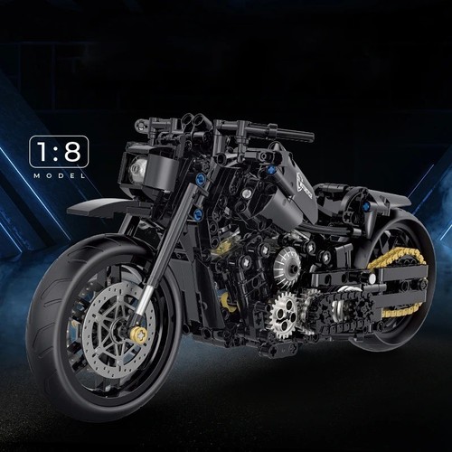 586pcs classic motorbike - 586pcs,