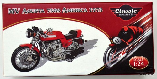 Classic motorbike models - motorbike, 1/24