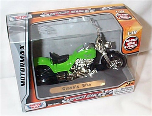 Classic bike green motor max - bike,