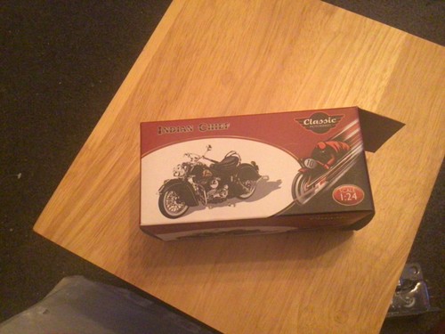 Atlas classic motorbikes - atlas, 1:24
