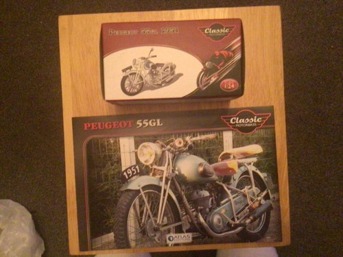 Atlas classic motorbikes 24 - classic, 1:24