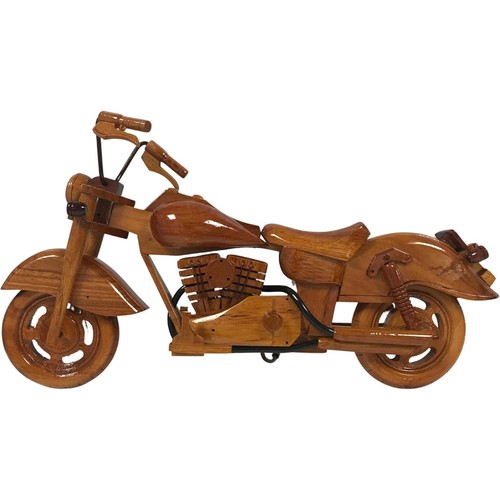 Wooden model harley davidson - wooden,
